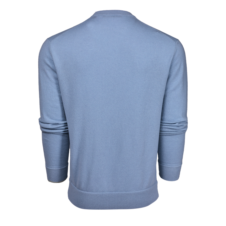 Mens Tomahawk Cashmere Crewneck Sweater - 100% Lightweight