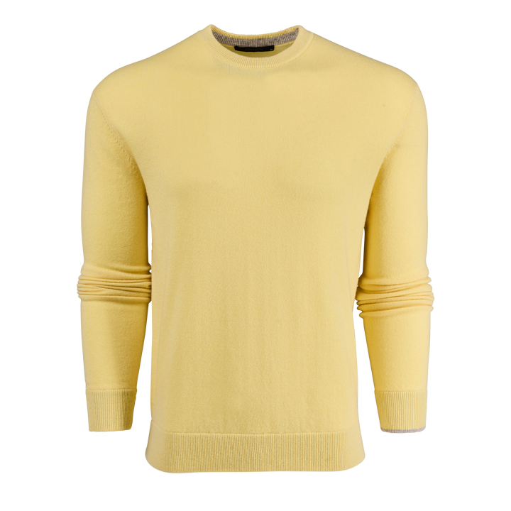 Mens Tomahawk Cashmere Crewneck Sweater - 100% Lightweight