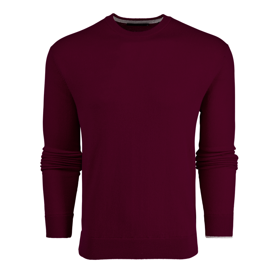Greyson Clothiers Tomahawk Cashmere Crewneck Sweater (Anthurium)