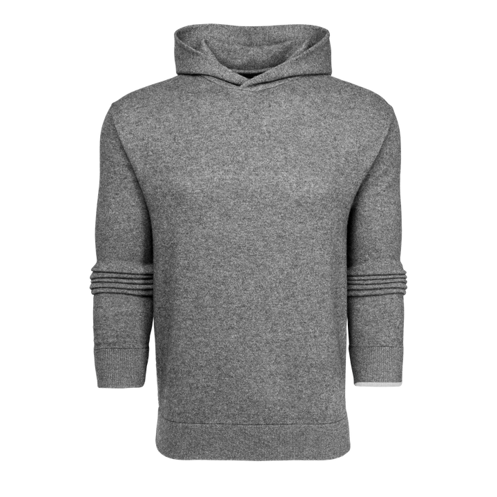Mens Koko Sweater Hoodie - Premium Wool-Cashmere Hooded Sweater