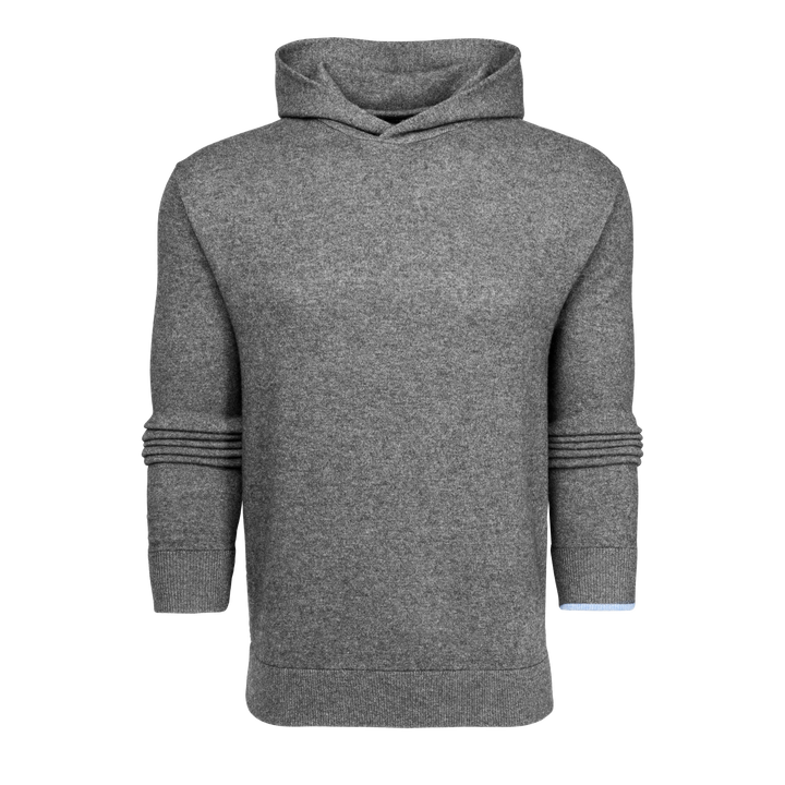 Mens Koko Sweater Hoodie - Premium Wool-Cashmere Hooded Sweater
