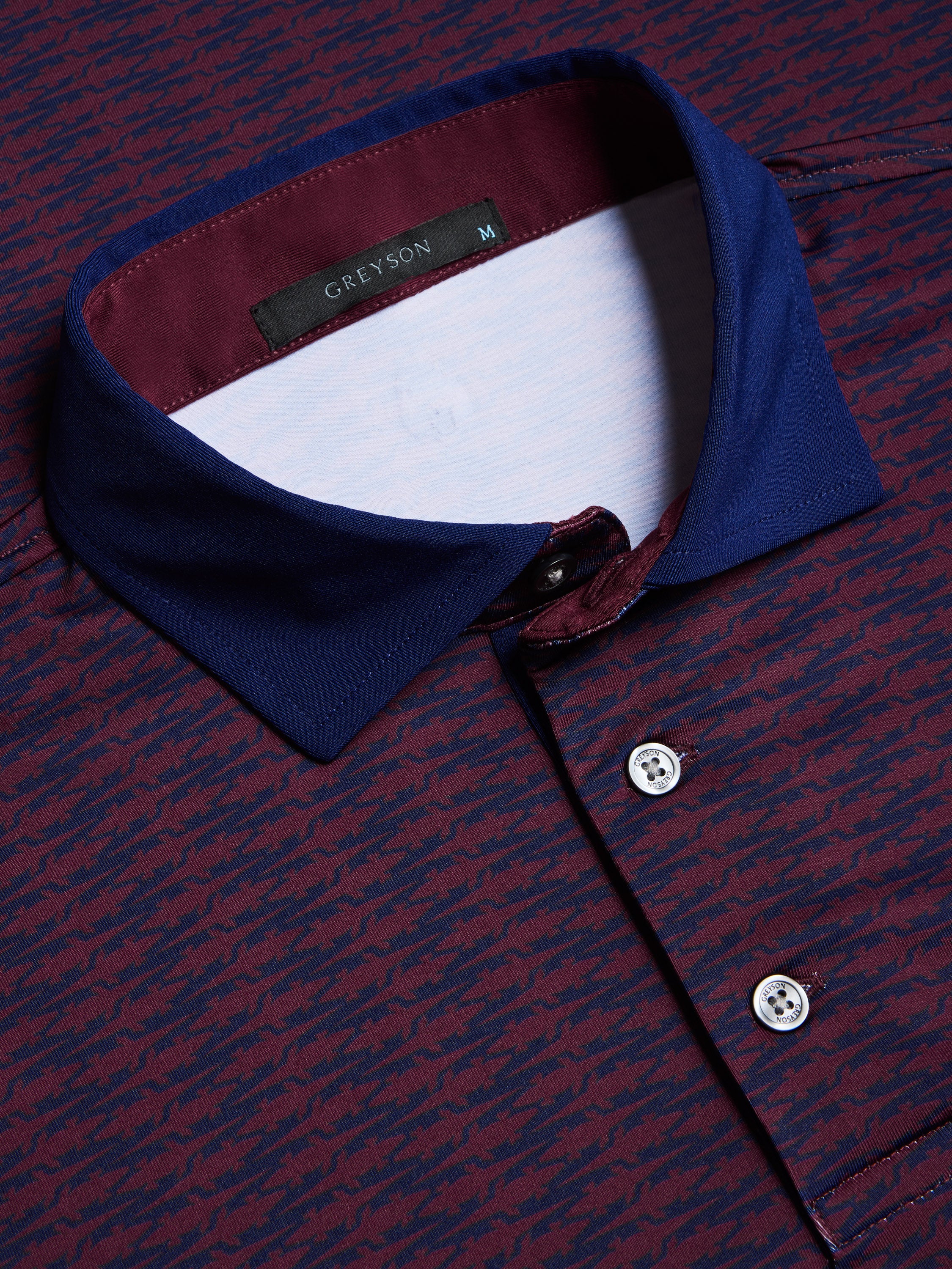 Mens Crocodile Diaries Short Sleeve Polo - Performance Printed