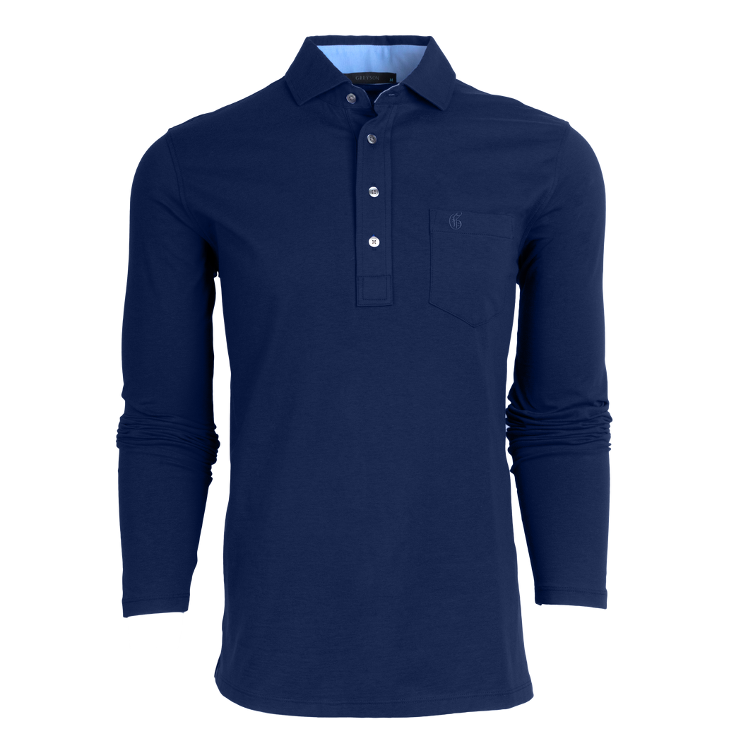 Men's Polo Shirts & Golf Shirts Greyson Clothiers tagged "mens long