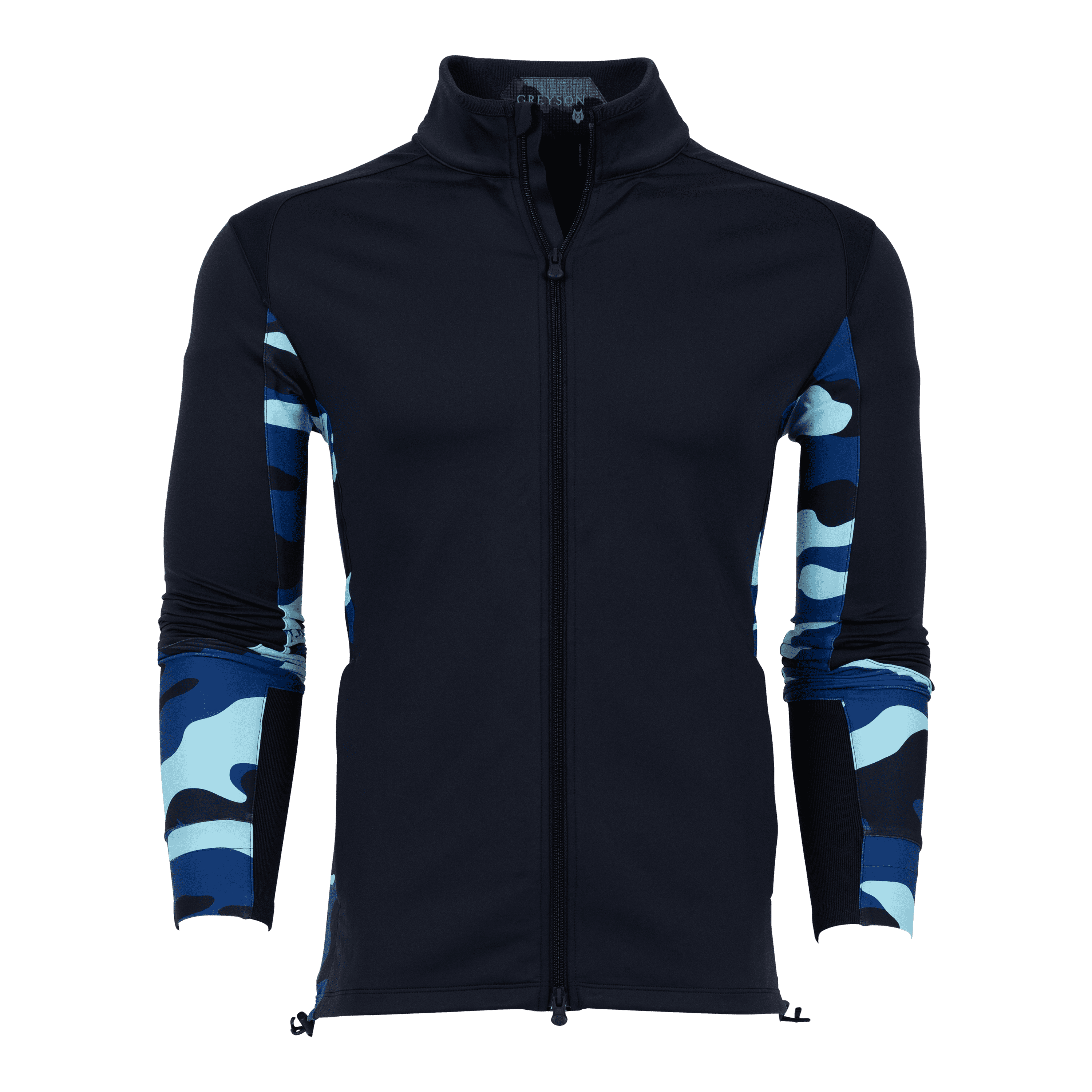 Camo Block Sequoia Full Zip Jacket – Greyson Clothiers