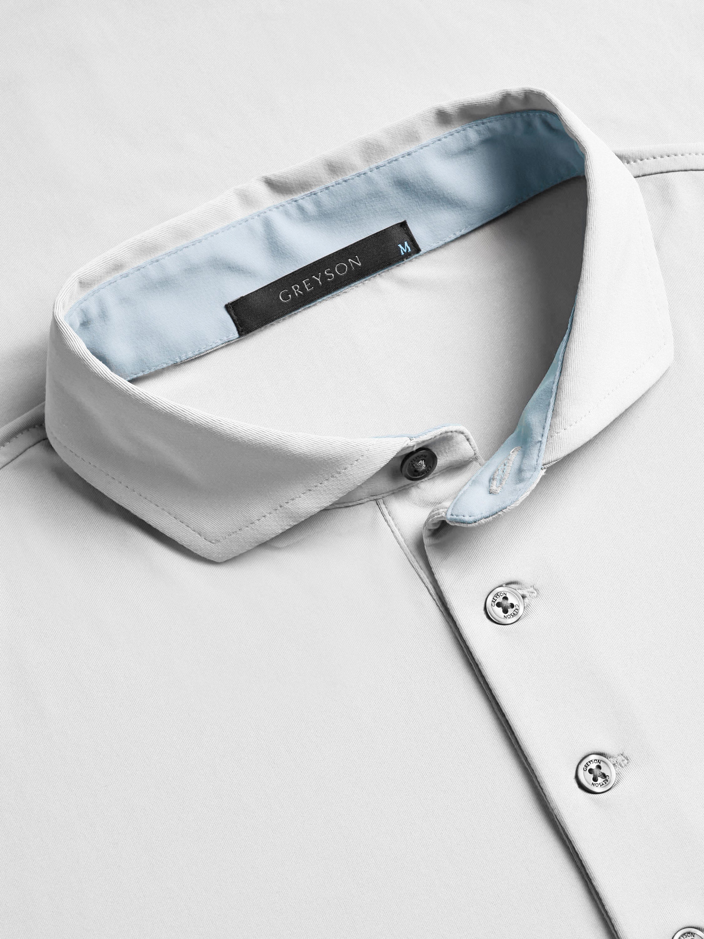 グレイソン CAYUSE POLO スプレッドカラー ポロシャツ Mens Cayuse Short Sleeve Polo - Performance Knit Polo with