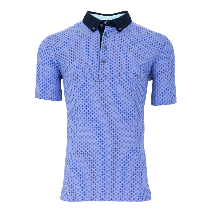 Golf shirt with fox 2025 logo