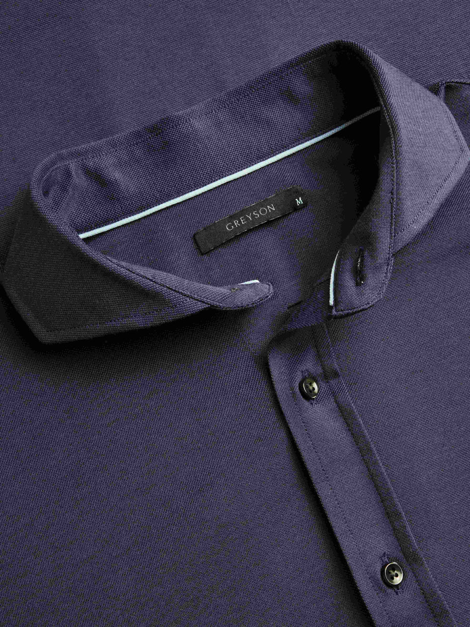 Men's Omaha Pique Dress Shirt in Blue, Size 2XL by Greyson Clothiers Men's Omaha Pique Dress Shirt in Blue, Size 2XL by Greyson Clothiers