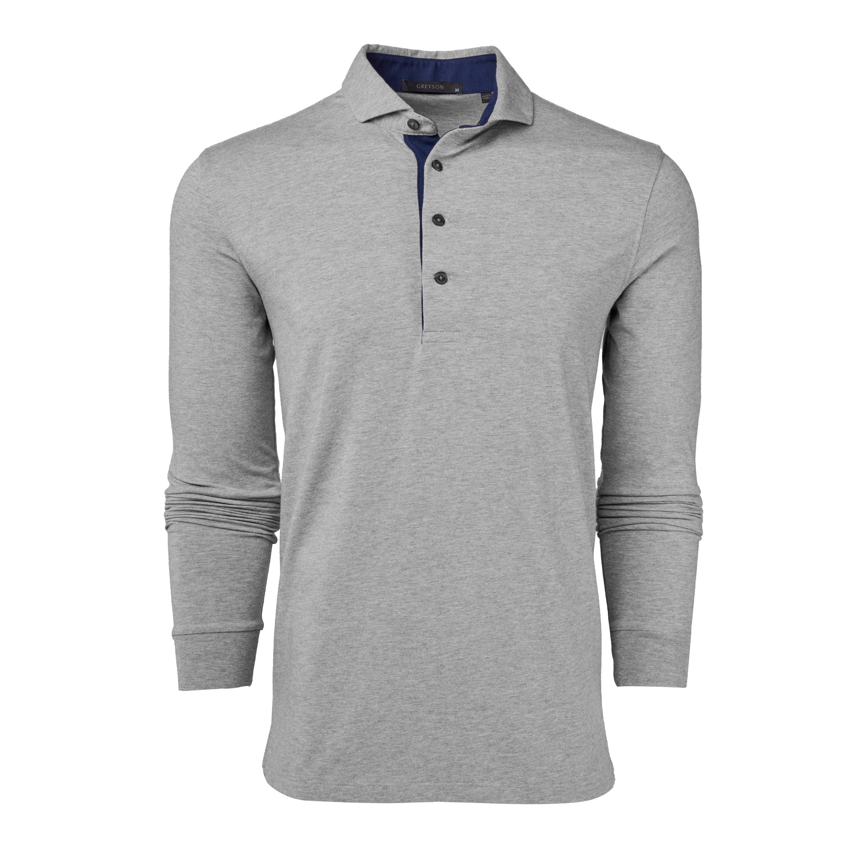 Mens Solid Long Sleeve Apache II Long Sleeve Polo Mens Solid Long Sleeve Apache II Long Sleeve Polo