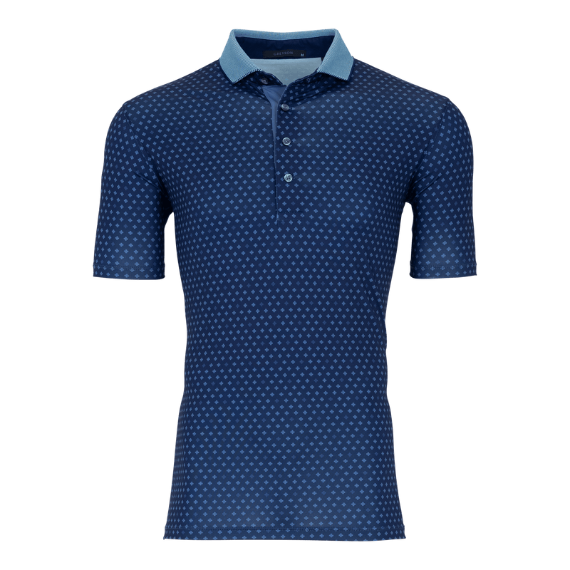 Old English Floral Polo