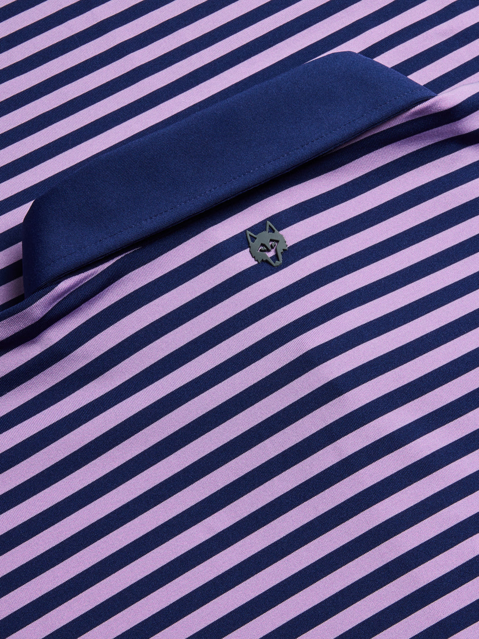 Greyson Clothiers Nord Polo in WILLOWHERB/MALTESE BLUE