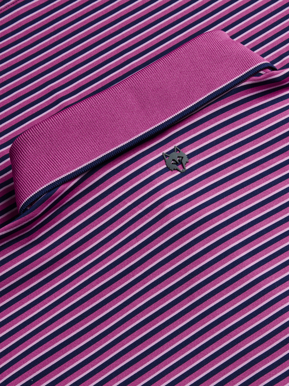 Greyson Clothiers Sandur Polo in COSMIC/MALTESE BLUE/WILLOWHERB