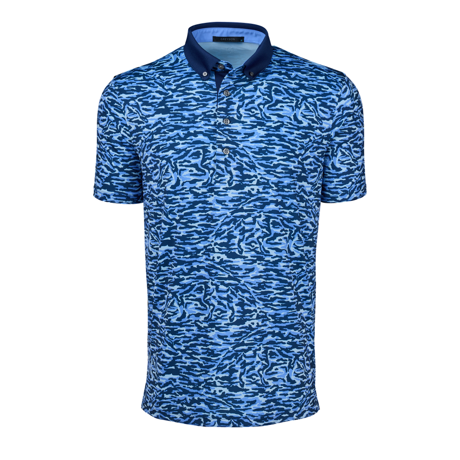 Stalking Wolf Camo Polo