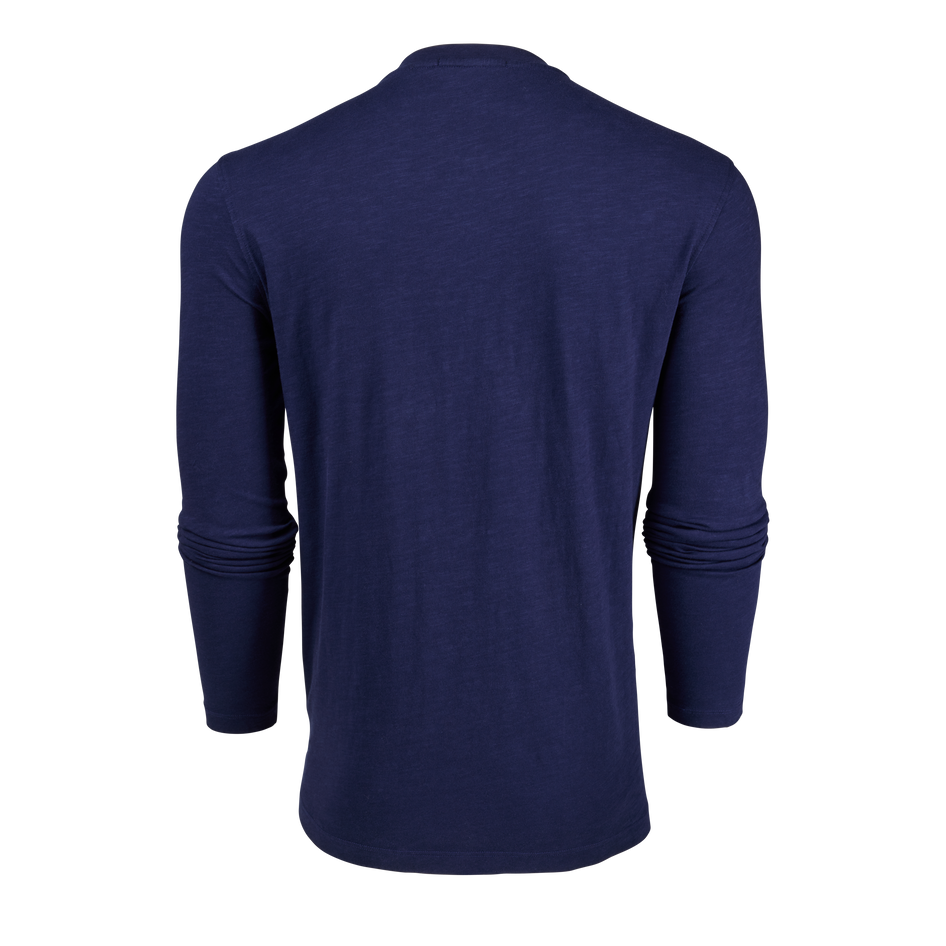 Greyson Clothiers Alpha Slub Long Sleeve Henley