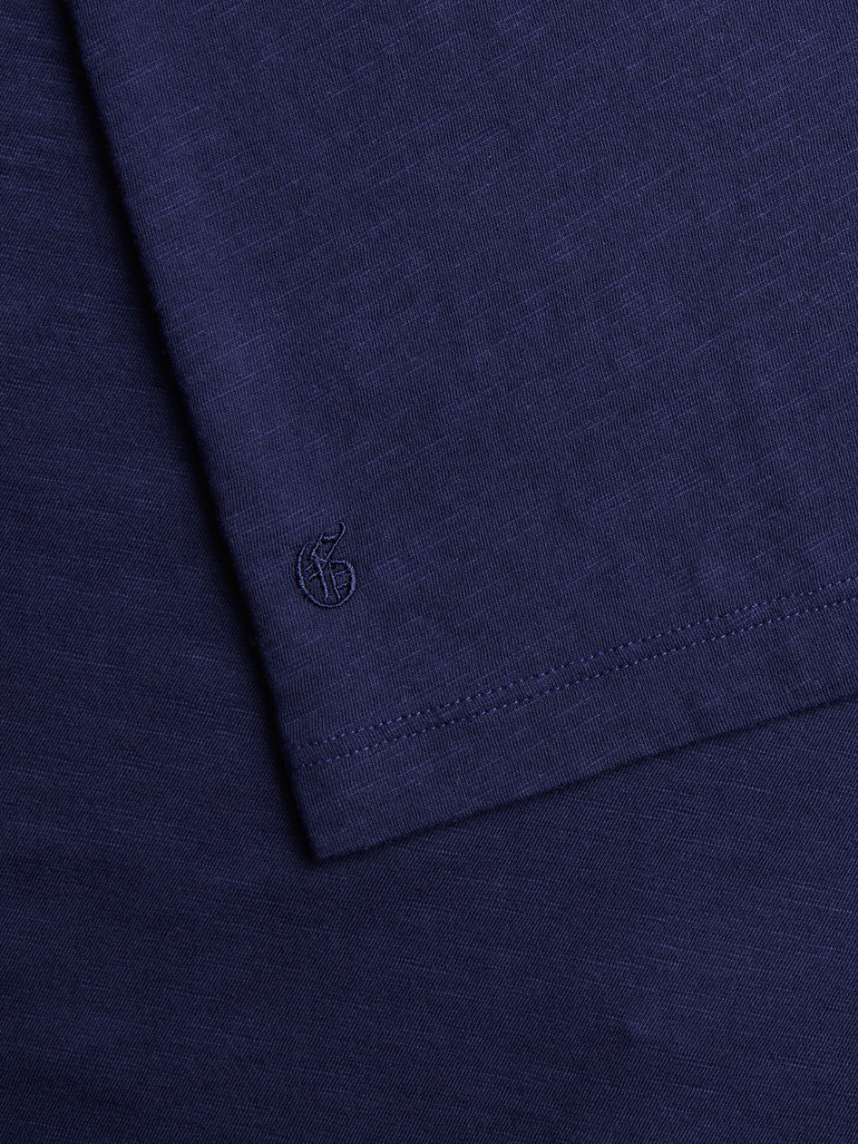 Greyson Clothiers Alpha Slub Long Sleeve Henley
