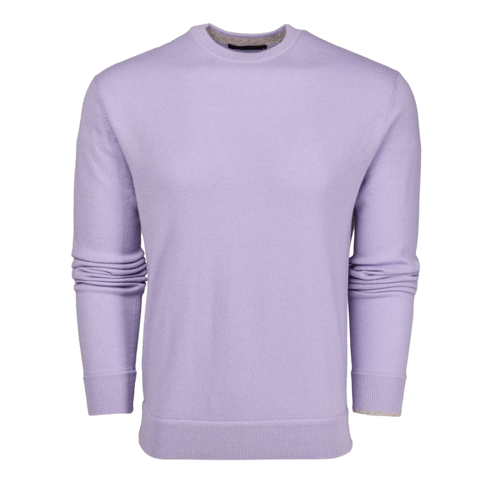 Mens Tomahawk Cashmere Crewneck Sweater - 100% Lightweight