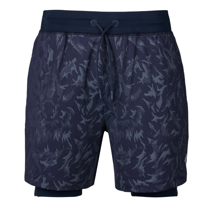 Mens Kennebec Midas Wolf Camo Short - Jacquard Wicking Lined