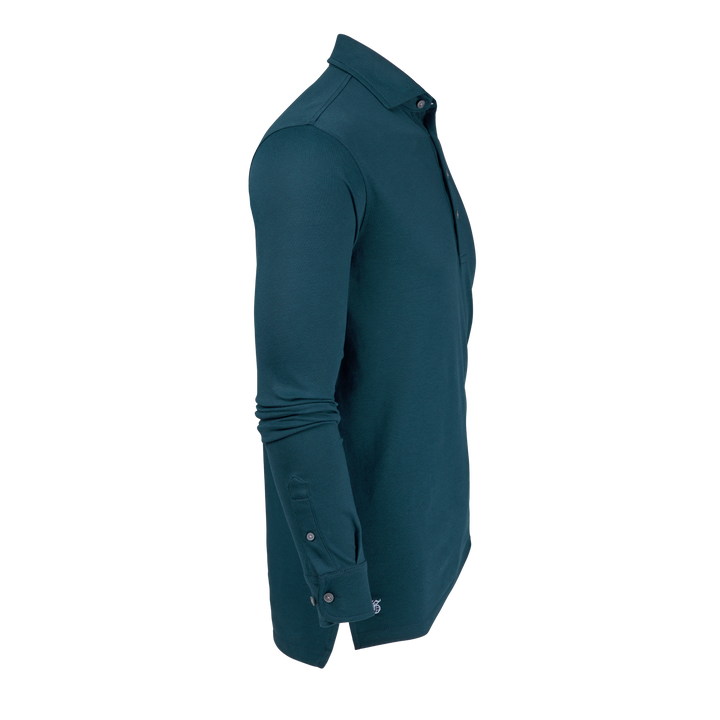 golfickers long polo【新品】 Mens Omaha Long Sleeve Polo - Cotton Blend Pique Polo with