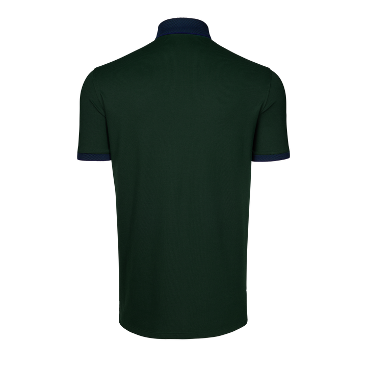 Mens Cherokee Short Sleeve Polo - Performance Pique Polo with Knit