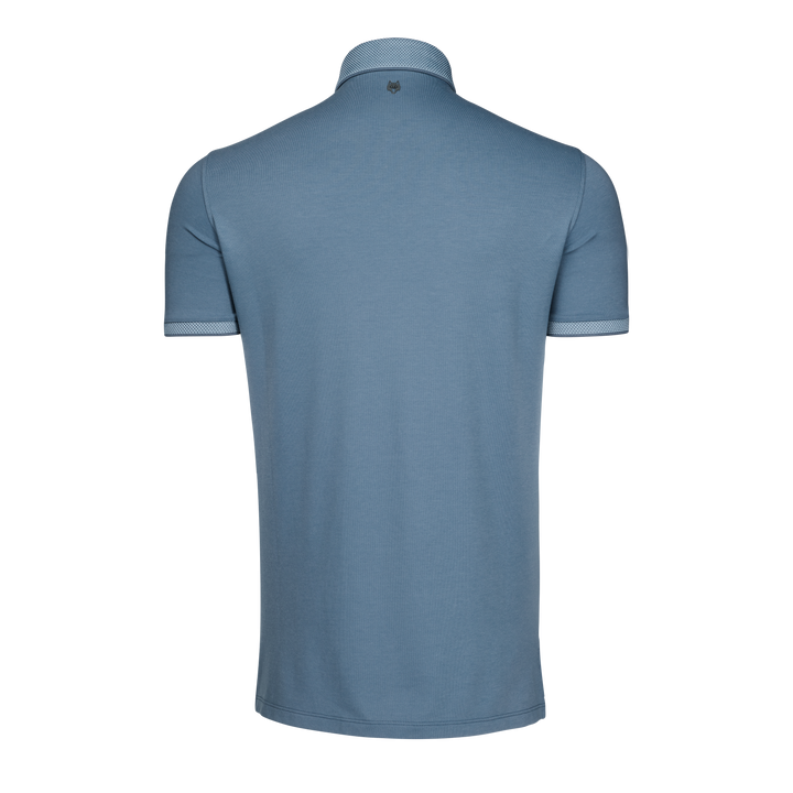 Mens Cherokee Short Sleeve Polo - Performance Pique Polo with Knit