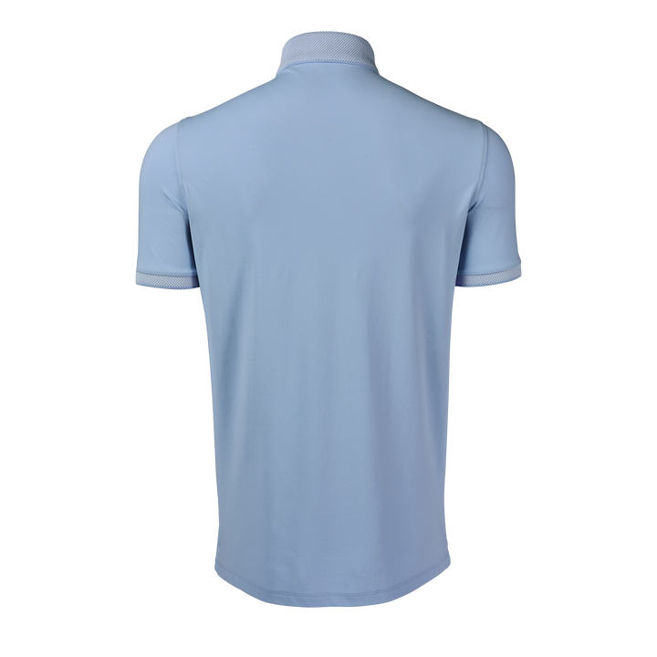 Mens Cherokee Short Sleeve Polo - Performance Pique Polo with Knit