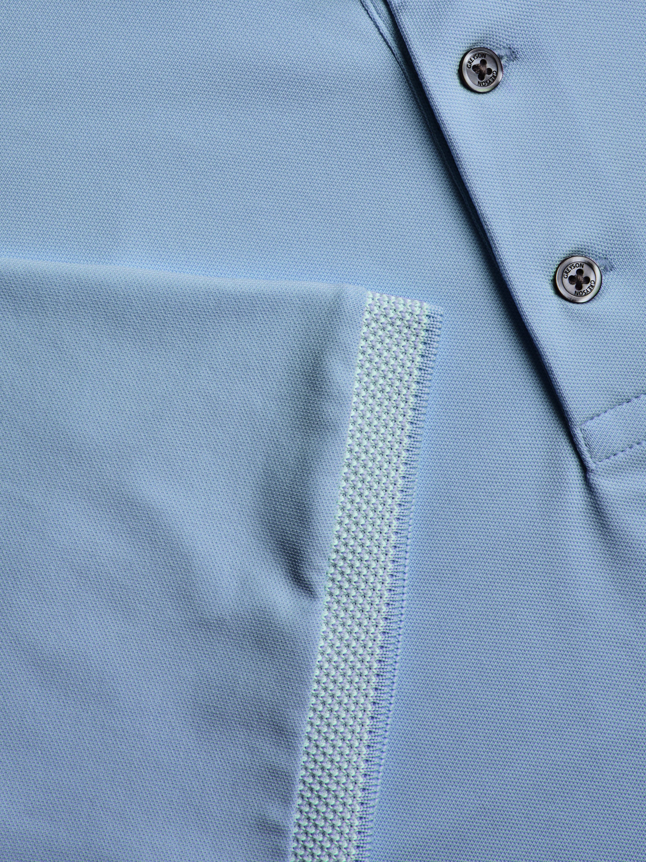 Mens Cherokee Short Sleeve Polo - Performance Pique Polo with Knit