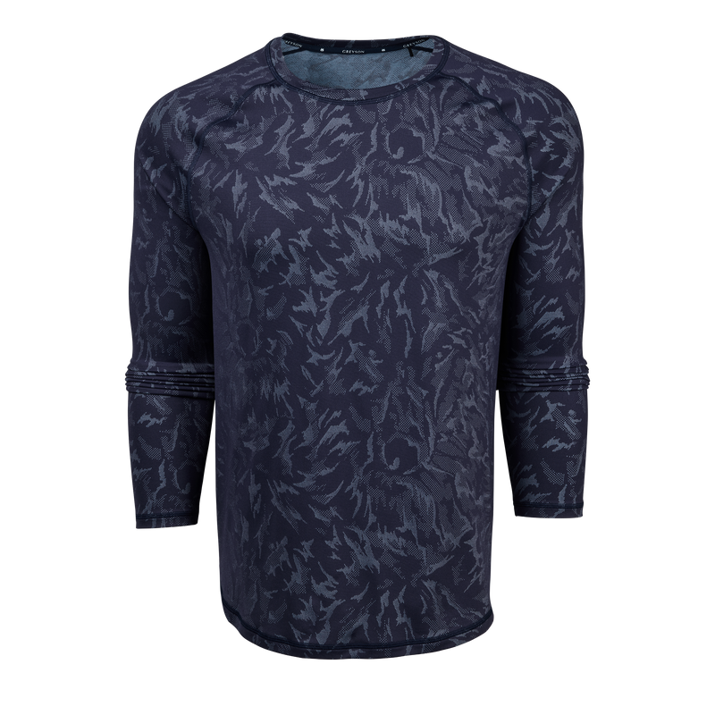 Midas Wolf Camo Kennebec Long Sleeve Sport Tee