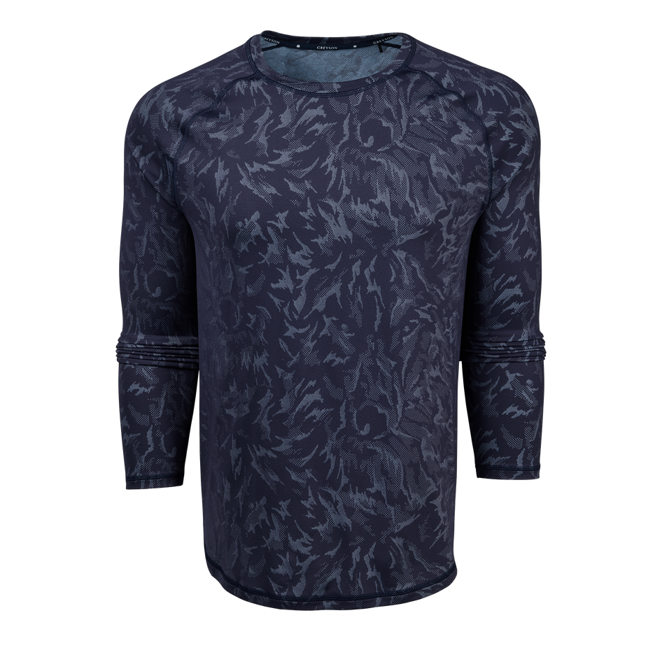 Midas Wolf Camo Kennebec Long Sleeve Sport Tee