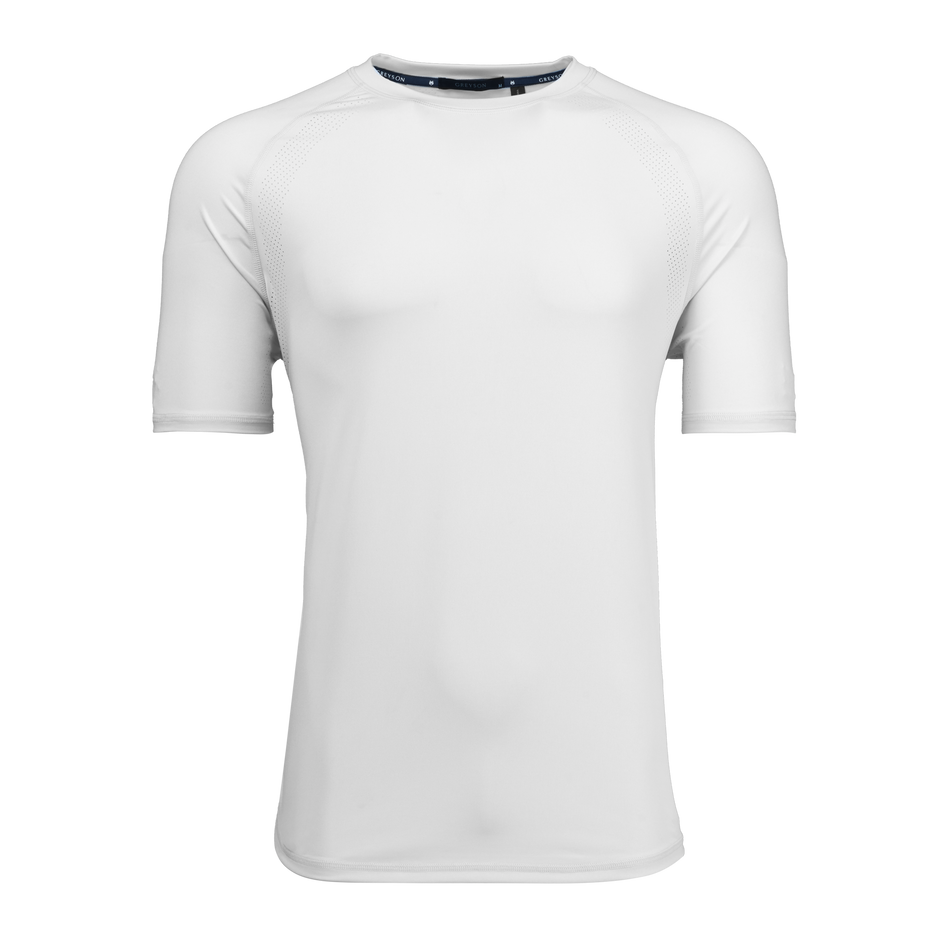 GREYSON グレイソン　長袖 Tシャツ　S 白 Men's Long Sleeve & Sleeveless Performance Workout Shirts
