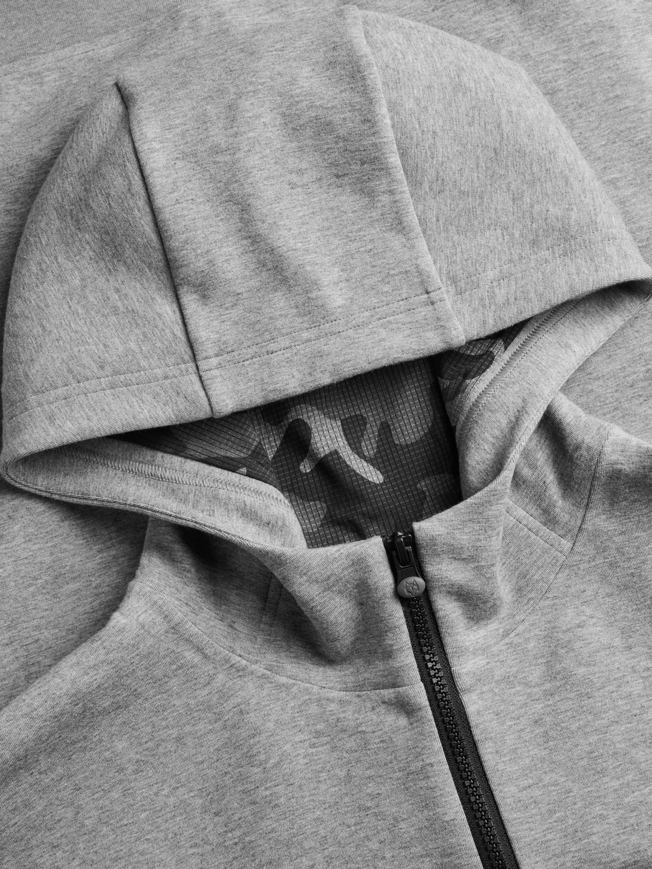 Mens Calgary Quarter-Zip Hoodie - Heavyweight Double Knit