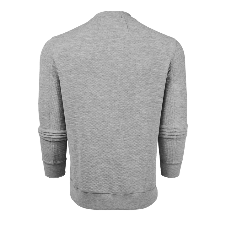 Mens Troy Crewneck - Textured Stretch Performance Sweatshirt Mens Troy Crewneck - Textured Stretch Performance Sweatshirt