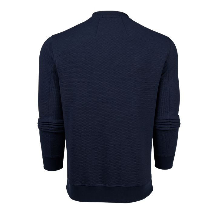 Mens Troy Crewneck - Textured Stretch Performance Sweatshirt Mens Troy Crewneck - Textured Stretch Performance Sweatshirt