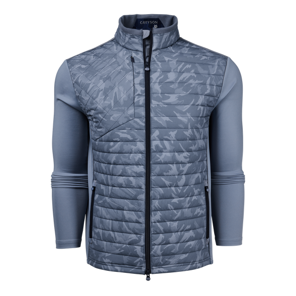 Mens Midas Wolf Yukon Hybrid Jacket - Stretch Quilted