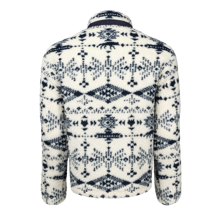 Mens Grand Teton Sherpa Half-Zip Jacket - Jacquard Sherpa