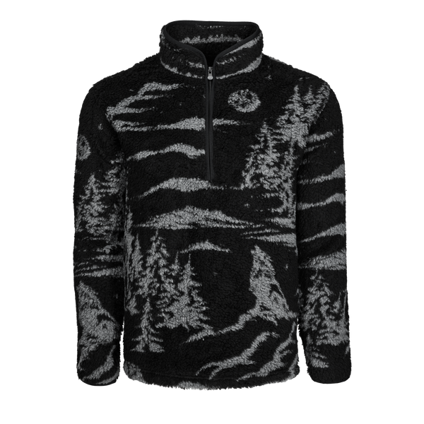 Mens In The Clouds Sherpa Half-Zip - Midweight Sherpa Fleece