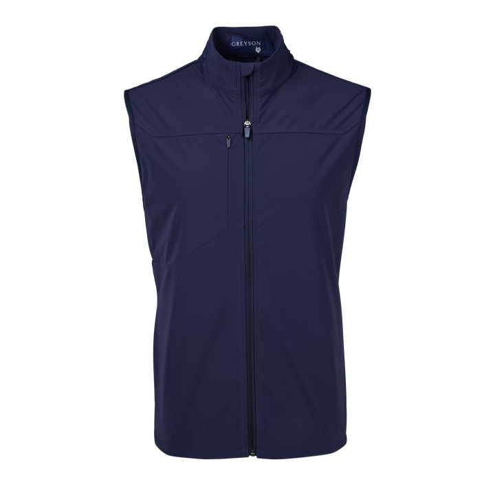 GREYSON メンズ ゴルフ ベスト M ネイビー Mens Coywolf Sport Vest - Lightweight Performance Vest | Greyson