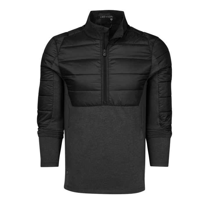 Mens Rhinebeck Hybrid Quarter-Zip Jacket - Quilted uilted