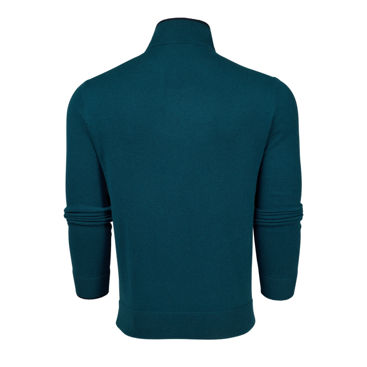 Mens Sebonack Quarter-Zip Sweater - Midweight Cashmere and