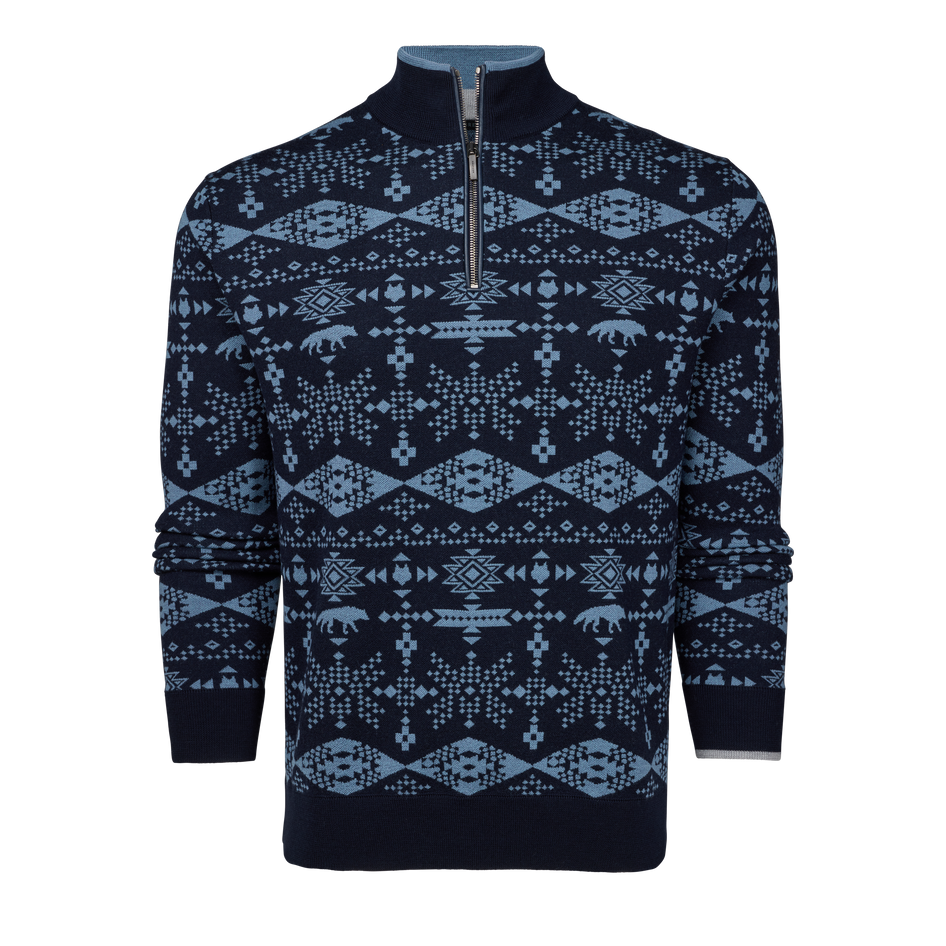 Saratoga Grand Teton Quarter-Zip Sweater