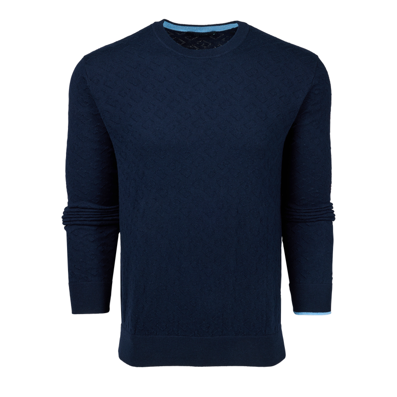 Manitou Jacquard Crewneck Sweater