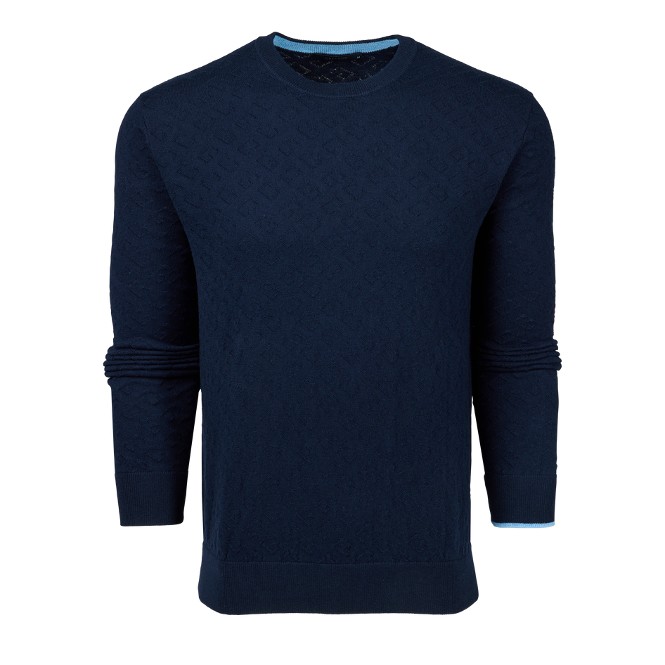 Manitou Jacquard Crewneck Sweater