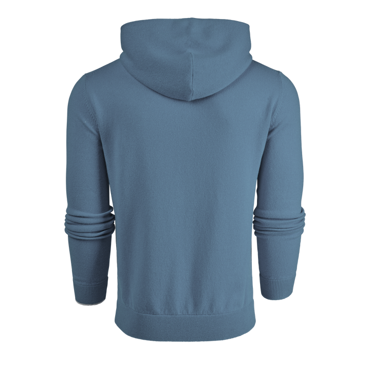 Mens Koko Sweater Hoodie - Premium Wool-Cashmere Hooded Sweater