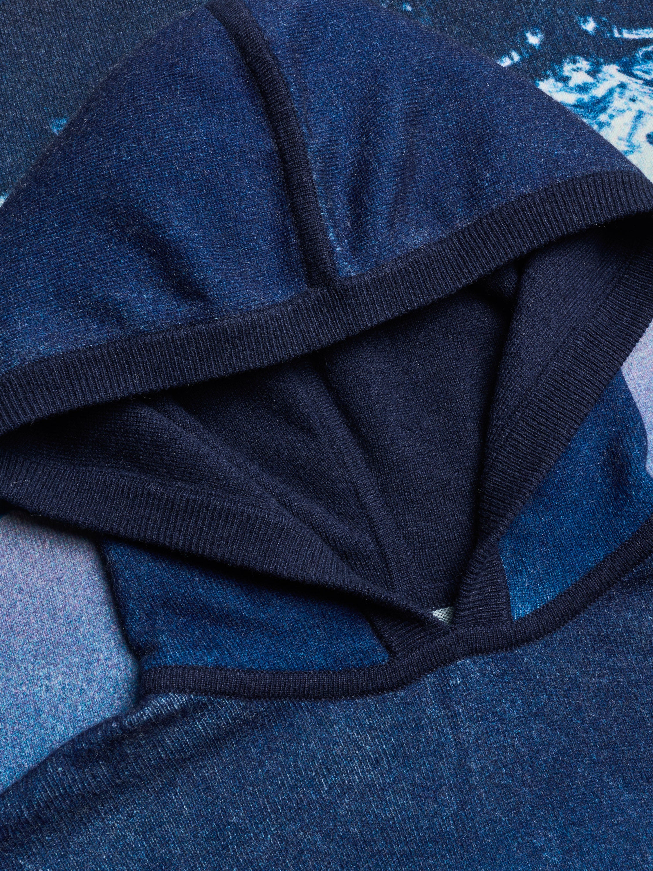 Mens Off-Piste Sweater Hoodie - Premium Cashmere-Wool Hooded