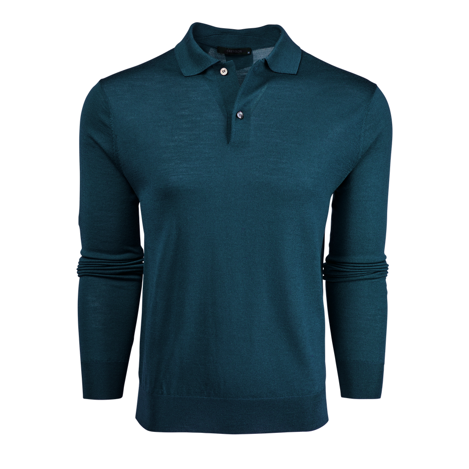 Saratoga Sweater Long Sleeve Polo