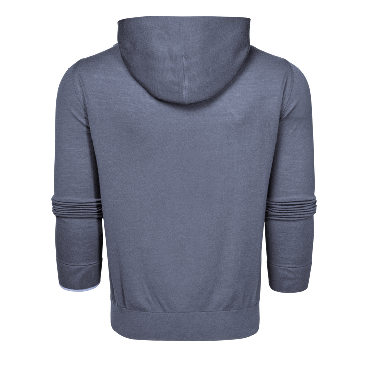 Mens Saratoga Sweater Hoodie - Tropical Weight Merino Wool Hooded