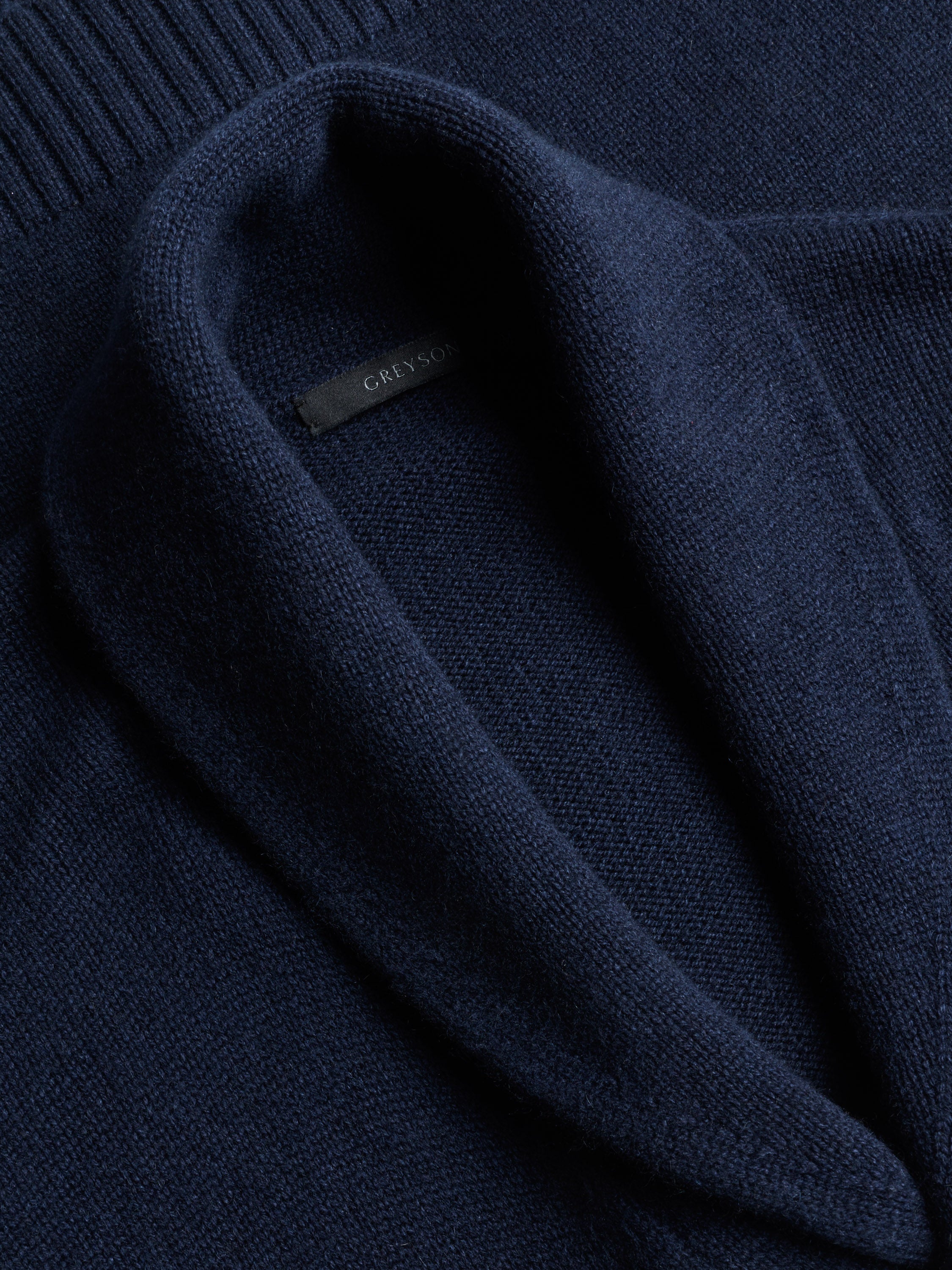 Mens Ottawa Shawl Cardigan - Wool-Cashmere Blend Button-Up