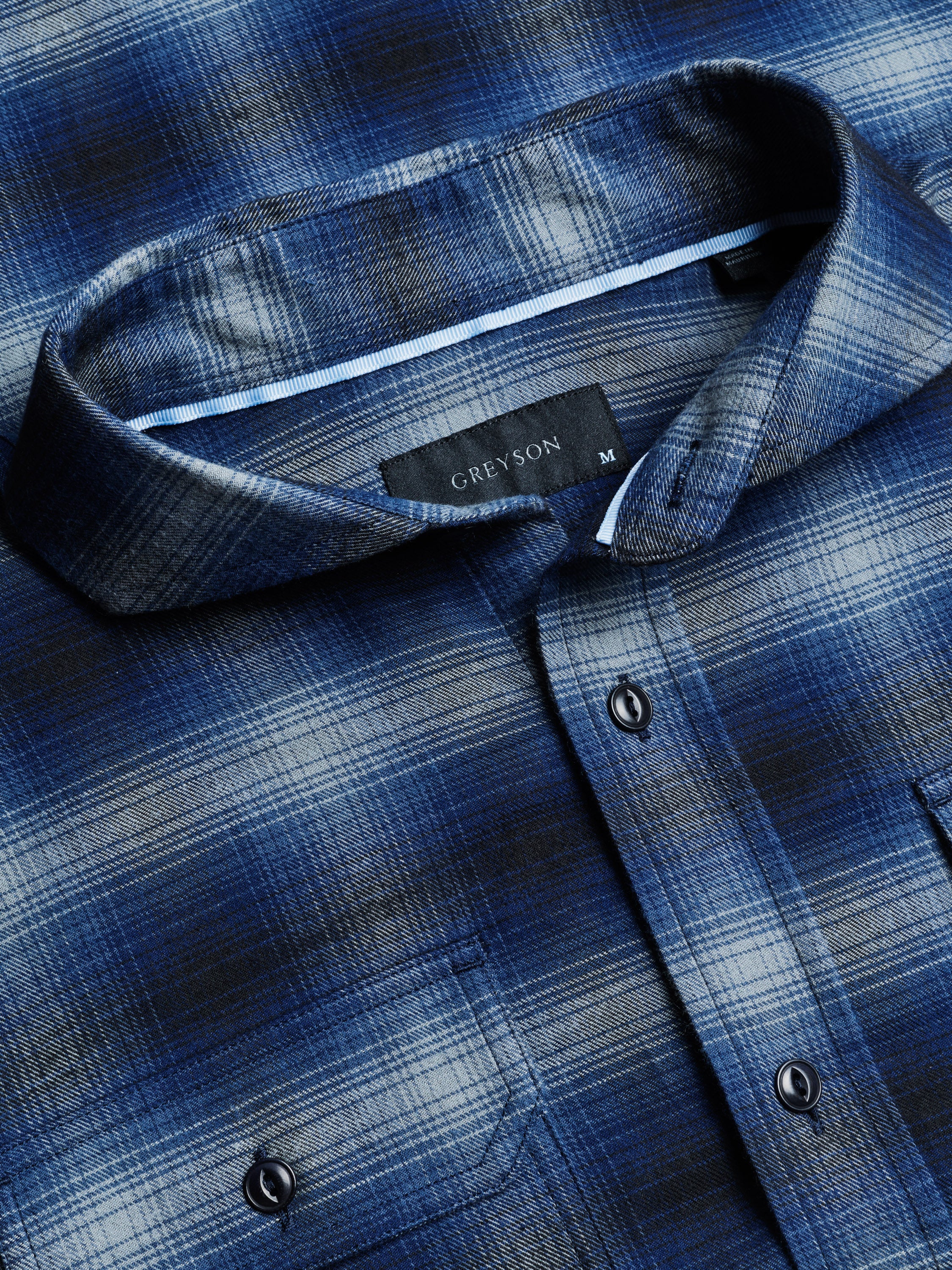 トップス CCL SHADOW PLAID CHECK SHIRT Mens Copake Shadow Plaid Work Shirt - Midweight Flannel