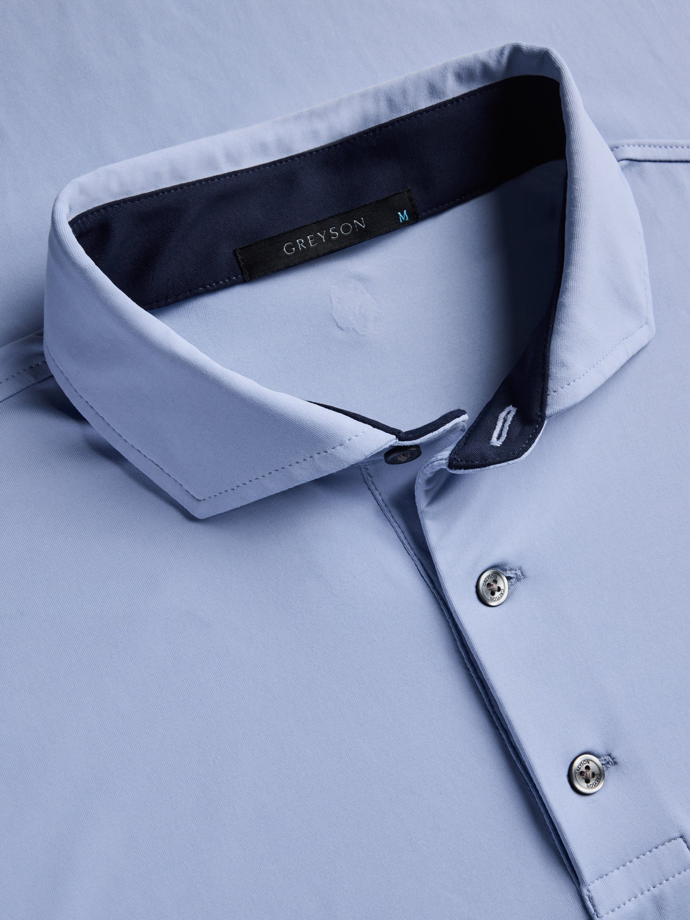 Mens Cayuse Short Sleeve Polo - Performance Knit Polo with Spread