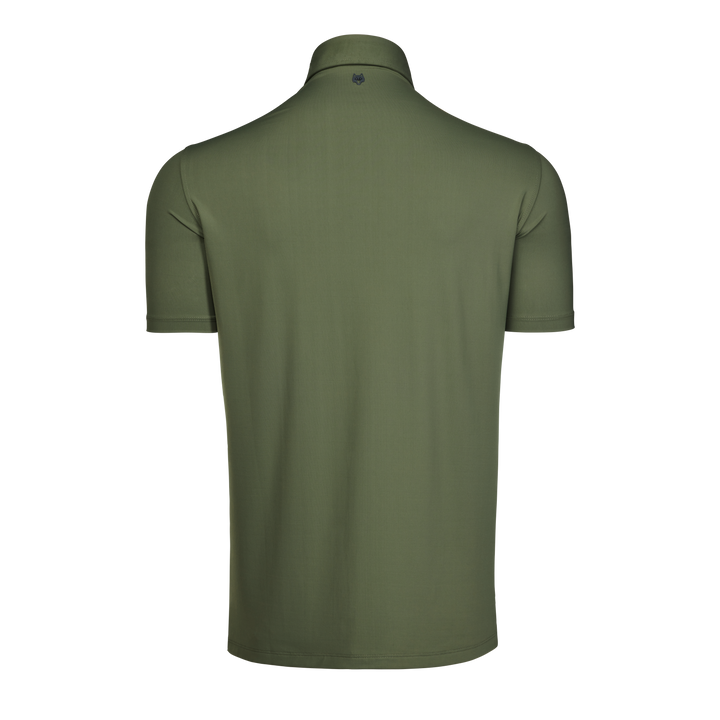 Mens Cayuse Short Sleeve Polo - Performance Knit Polo with Spread