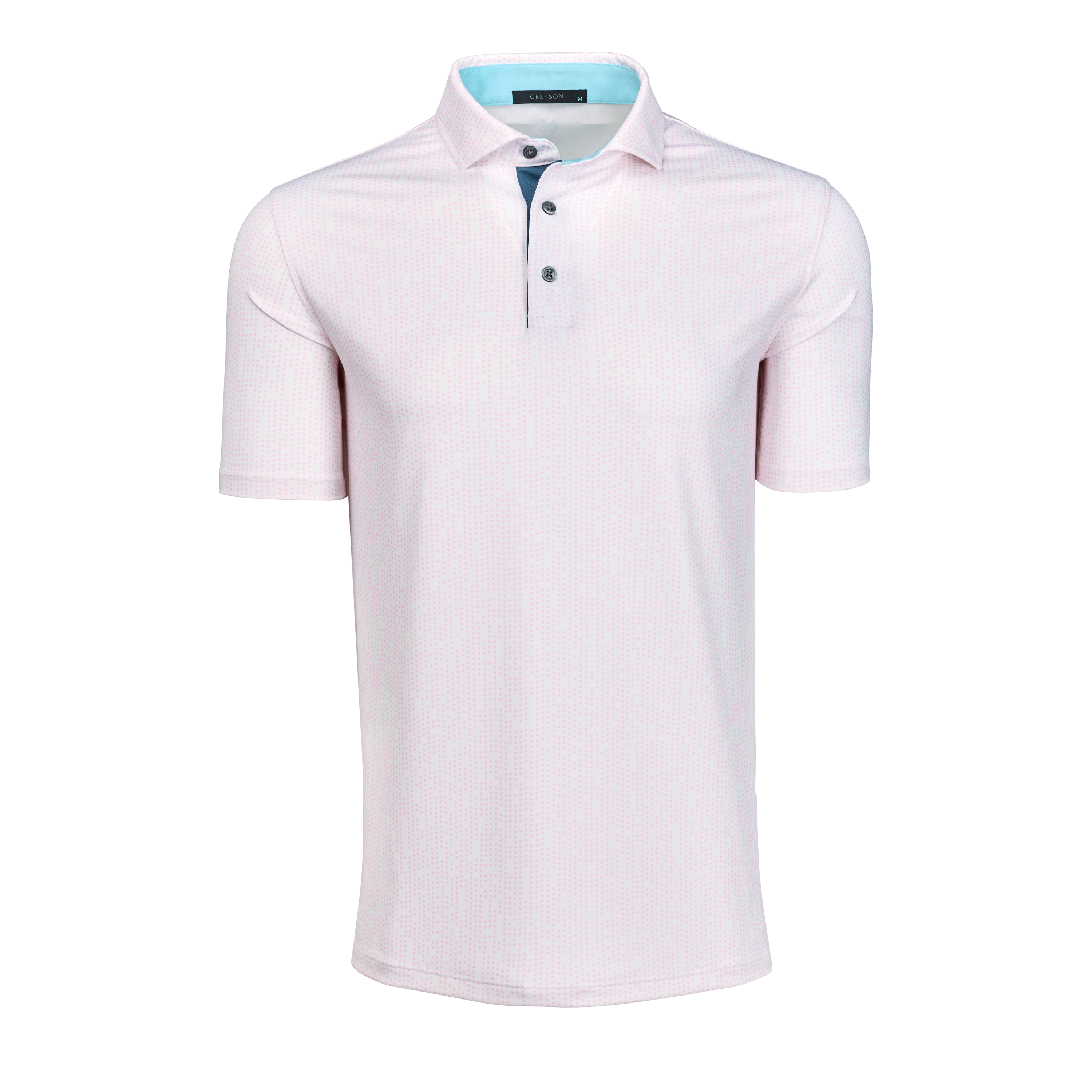 Mens Silent Pact Short Sleeve Polo - Performance Printed Polo with