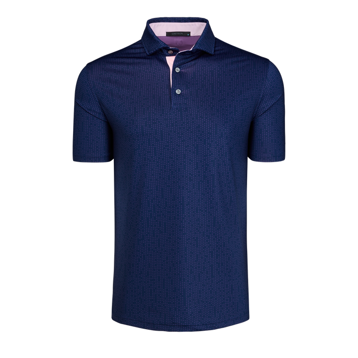 GREYSON グレイソン　PEACE MAKER　POLO ポロシャツ Mens Silent Pact Short Sleeve Polo - Performance Printed Polo with